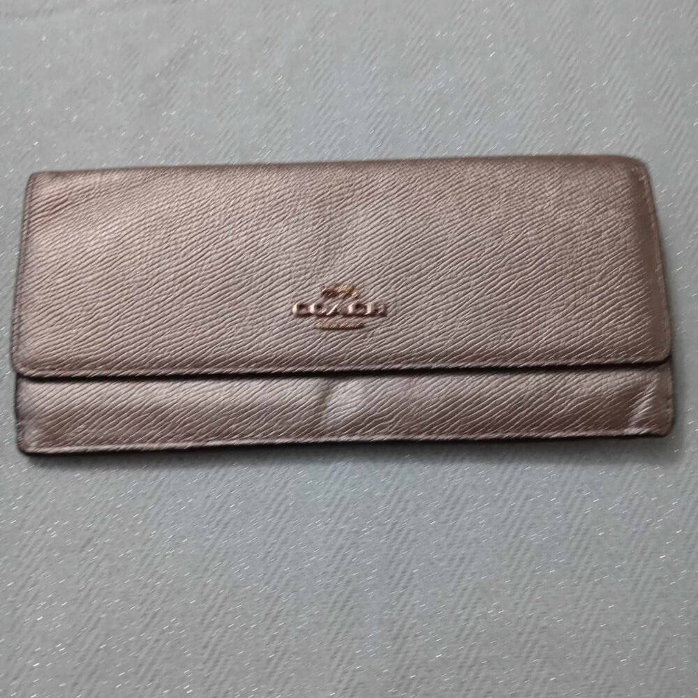 COACH LONG SNAP WALLET